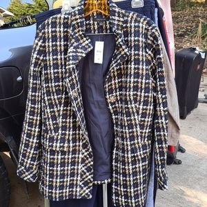 Navy ann Taylor  Jacket
